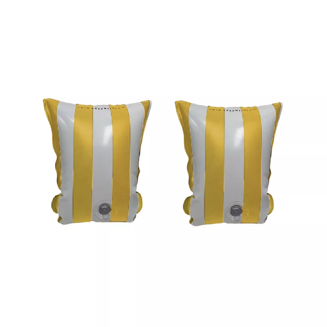 Swim Essentials - Schwimmflügel Yellow Striped, 0-2, Gelb