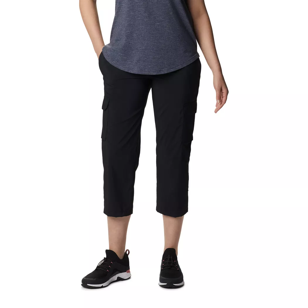 Columbia - Lange Trekkinghose, für Damen, Black, Größe 38