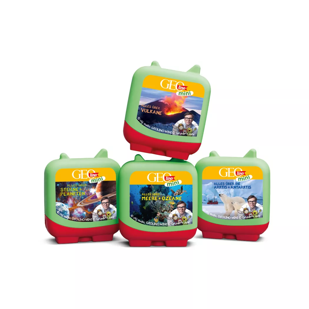Tonies Audio Figure Geolini Mini 4-Pack