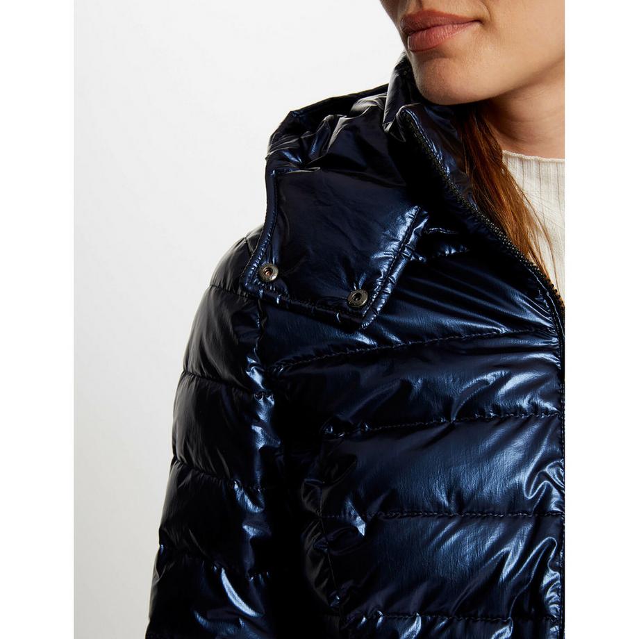 MORGAN Doudoune Capuche Métallique  