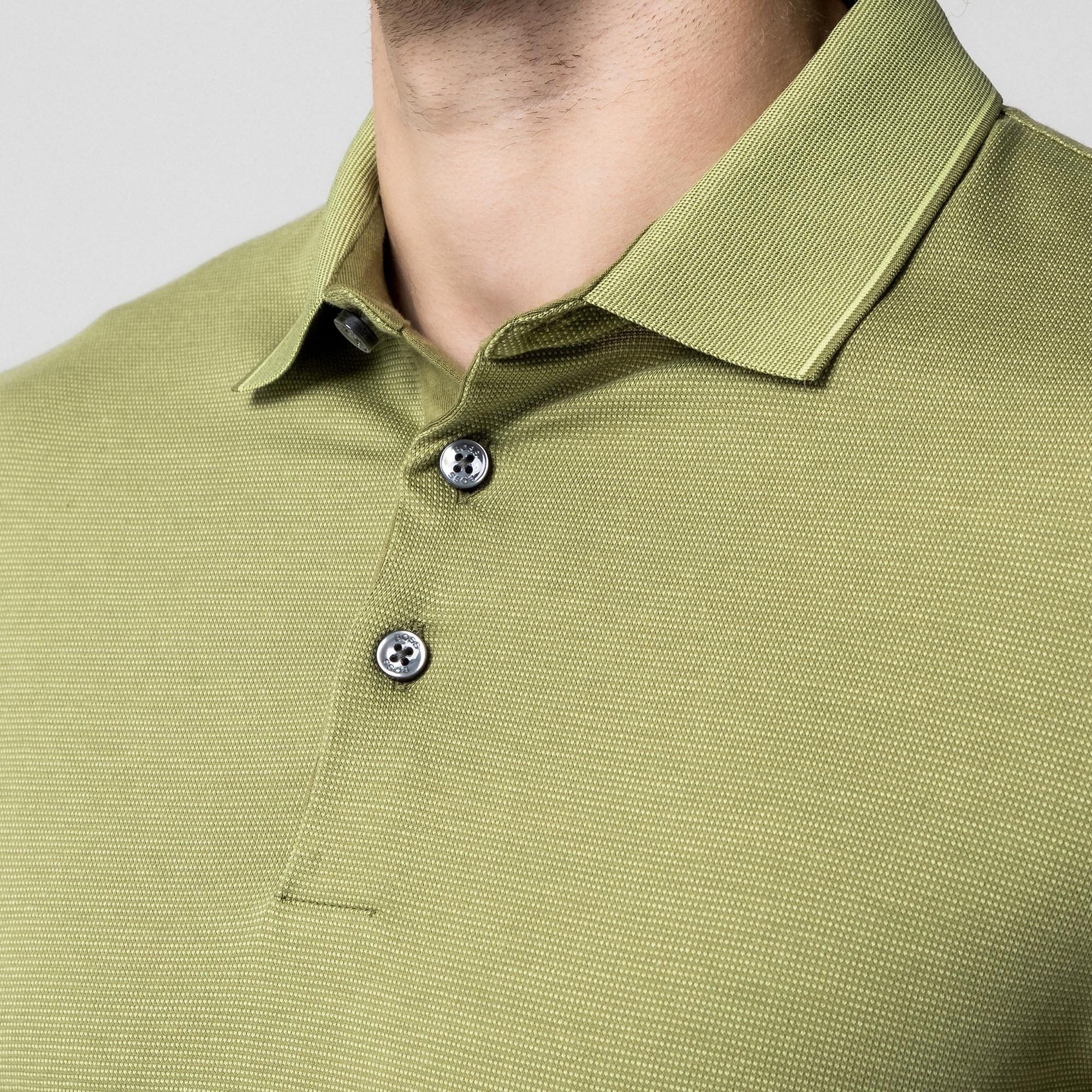 BOSS BLACK H-Pitton Kurzarm Poloshirt Slim Fit  