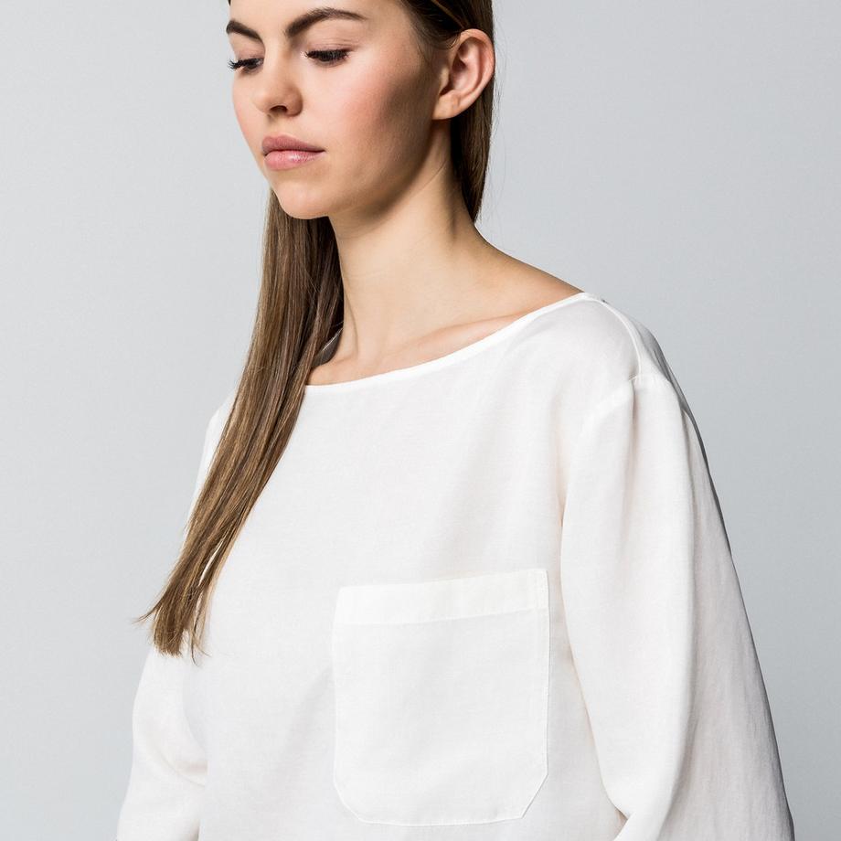 Manor Woman Chemisier Encolure Bateau Manches 3/4  