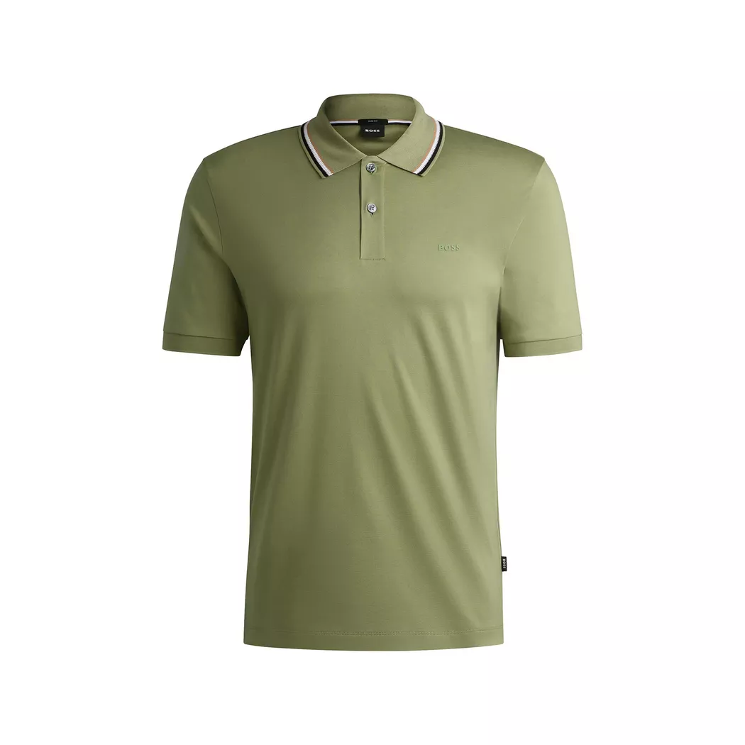 Boss BLACK - Poloshirt, kurzarm, für Herren, Grün, Größe S