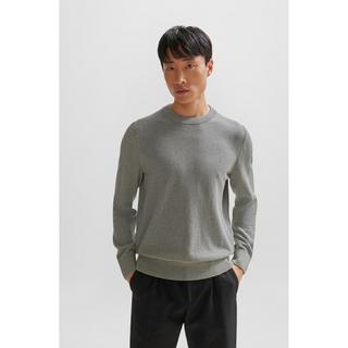 BOSS BLACK Ecaio-P Regular Fit Rippstrick Pullover  