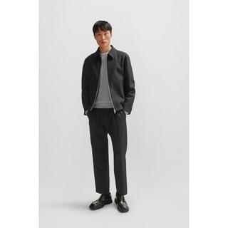 BOSS BLACK Ecaio-P Regular Fit Rippstrick Pullover  