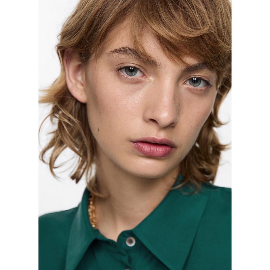 MANGO ROBBIE Kurzarm Bluse  