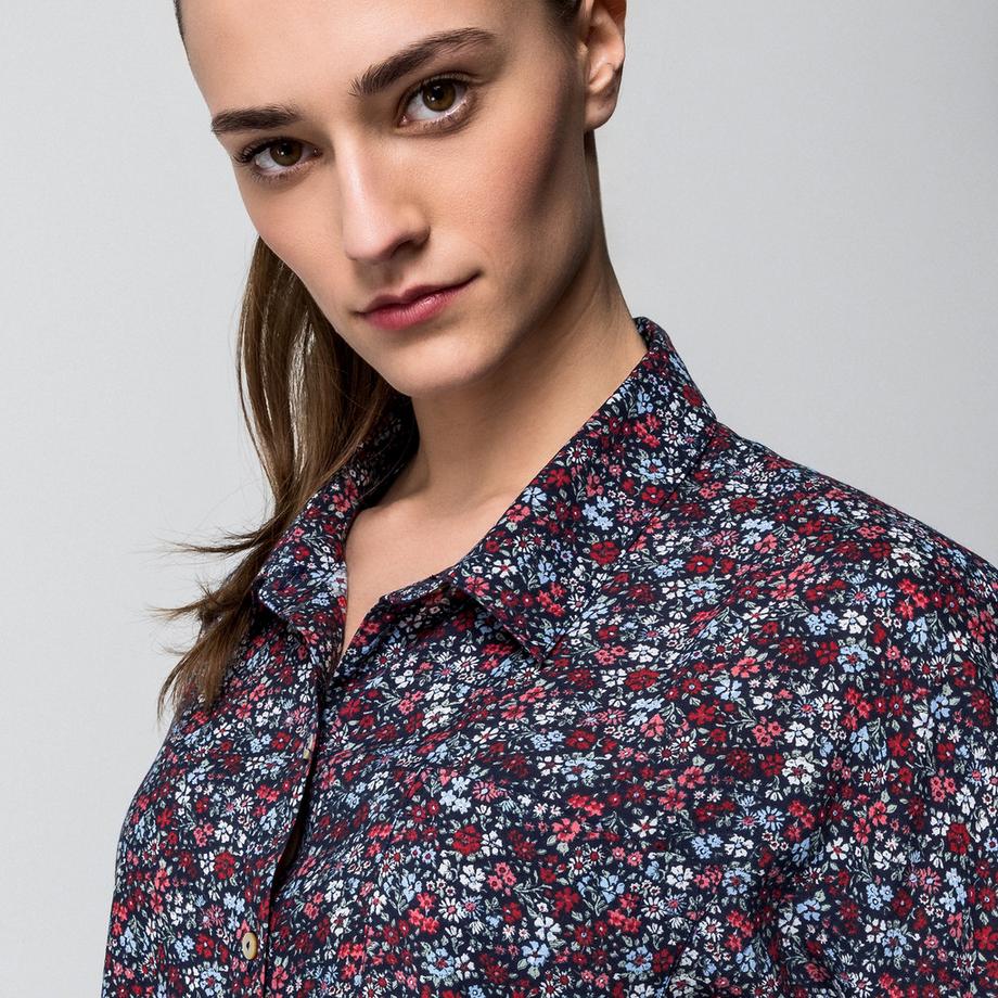 Manor Woman Florale Kurzarmbluse  