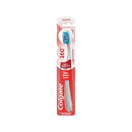 Colgate  360° White Zahnbürste Medium 