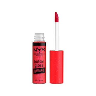 NYX-PROFESSIONAL-MAKEUP Butter Gloss Bling Metallic Lipgloss 