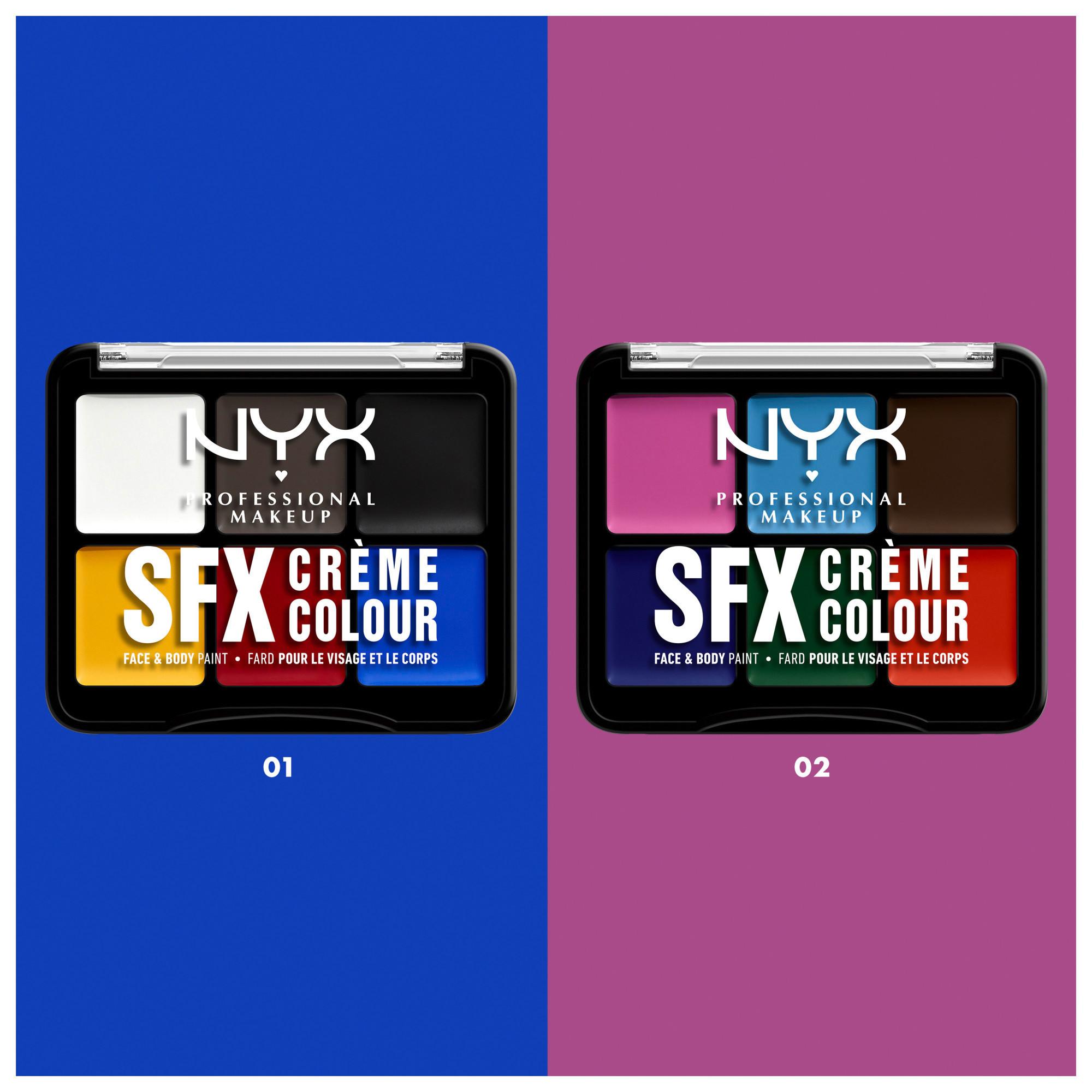 NYX-PROFESSIONAL-MAKEUP SFX Secondary Face & Body Paint Palette 