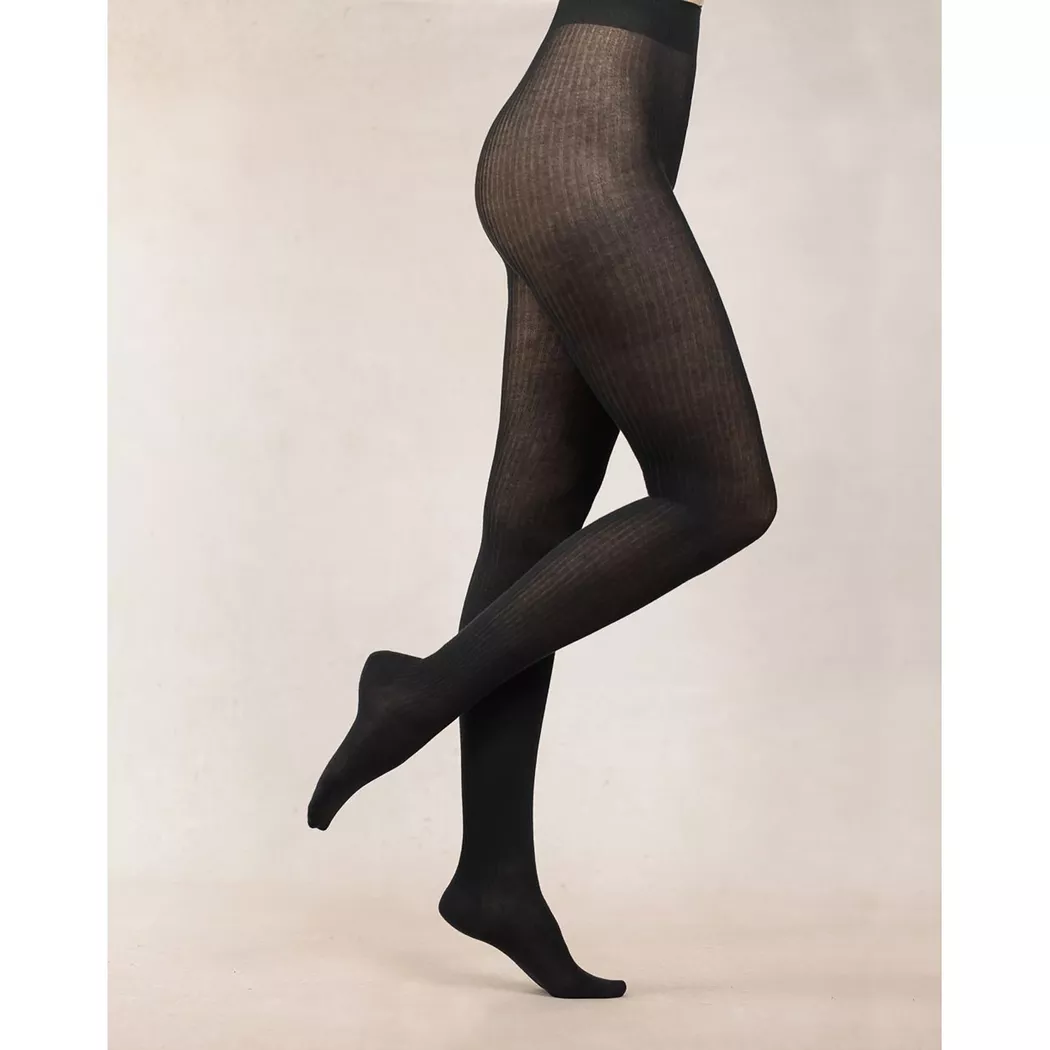 BLEU FORET - Strumpfhosen, für Damen, Black, Größe M