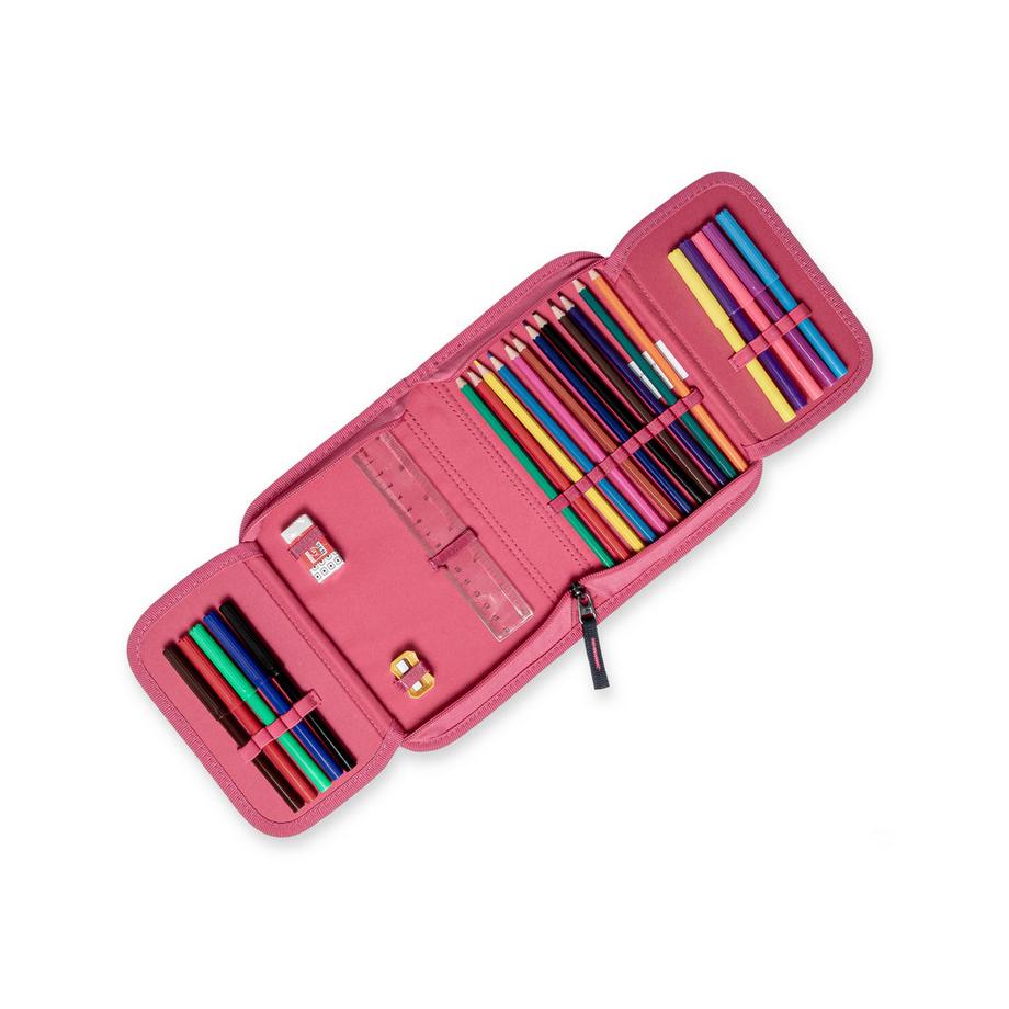 Manor Papeterie Cartable scolaire, 5 pièces Cœur 