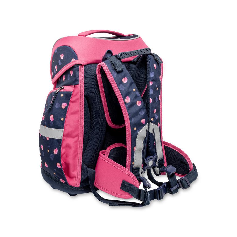 Manor Papeterie Schultornister-Set, 5-teilig Herz 