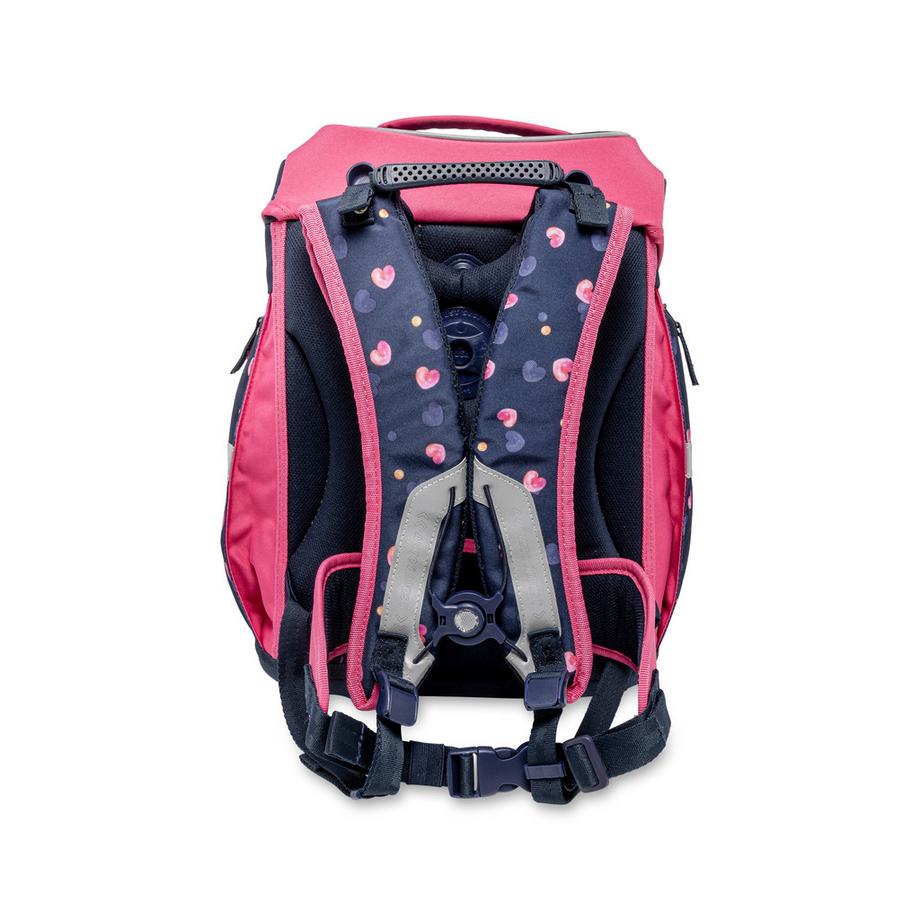 Manor Papeterie Schultornister-Set, 5-teilig Herz 