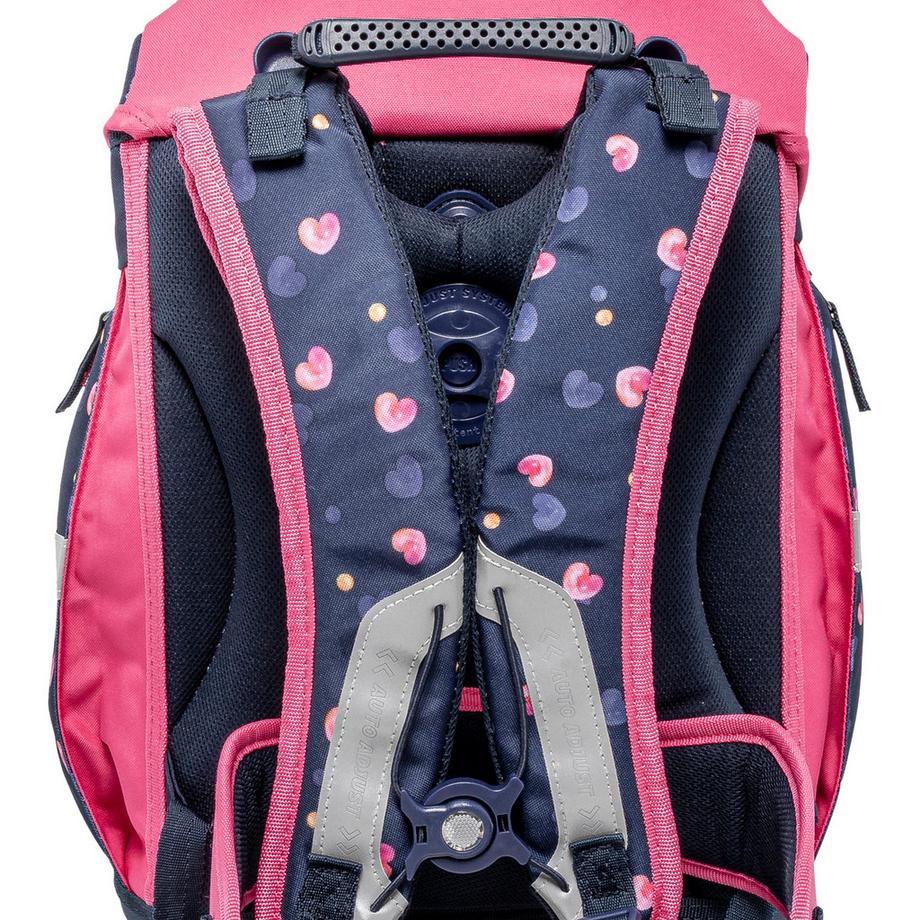 Manor Papeterie Schultornister-Set, 5-teilig Herz 