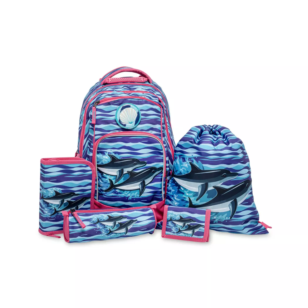 Manor Papeterie - Schulrucksack-Set, 5-teilig, 21l, Multicolor 3