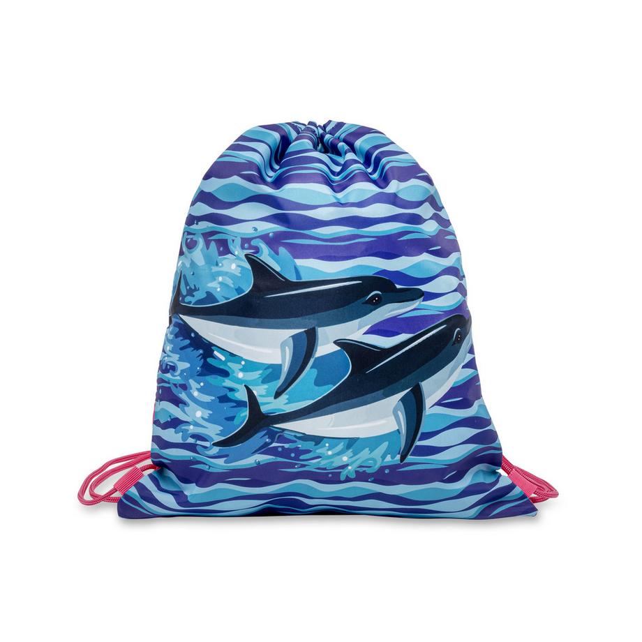 Manor Papeterie Cartable scolaire, 5 pièces Dauphin 