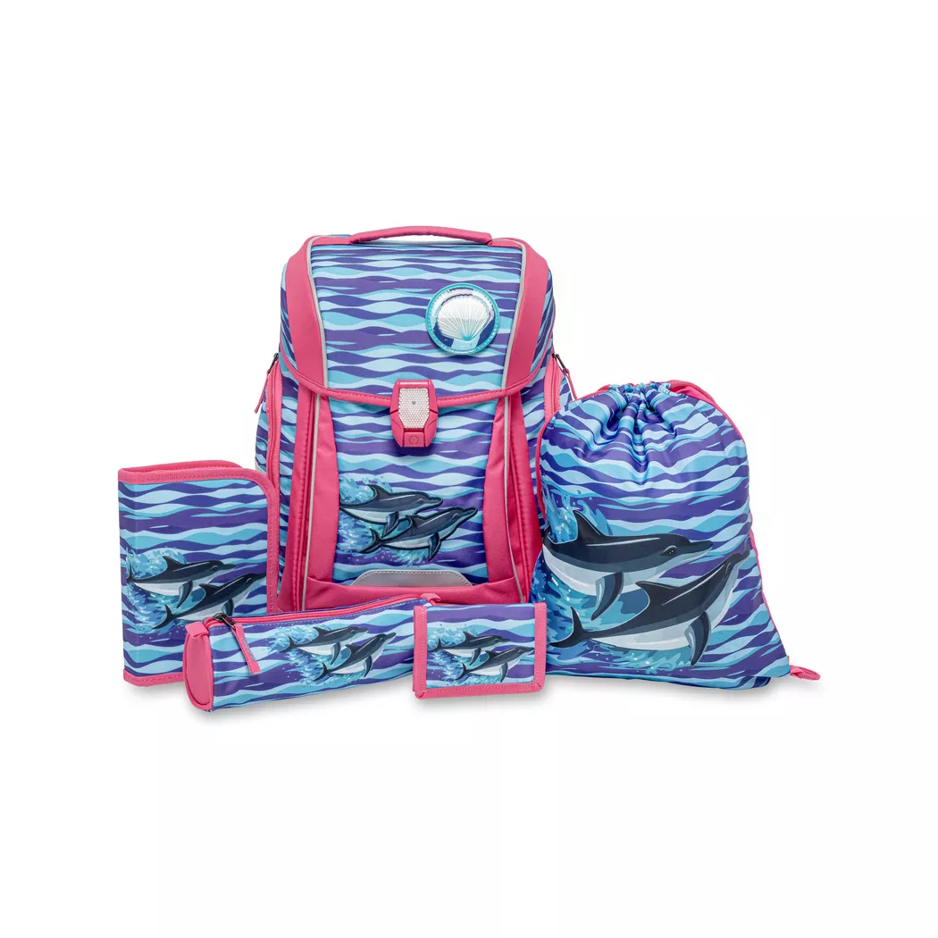 Manor Papeterie - Schultornister-Set, 5-teilig, 24 L, Multicolor 4