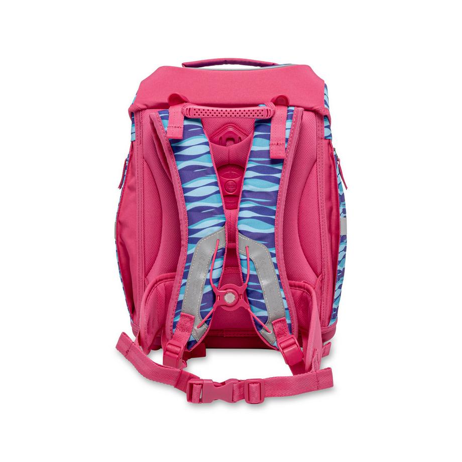 Manor Papeterie Cartable scolaire, 5 pièces Dauphin 