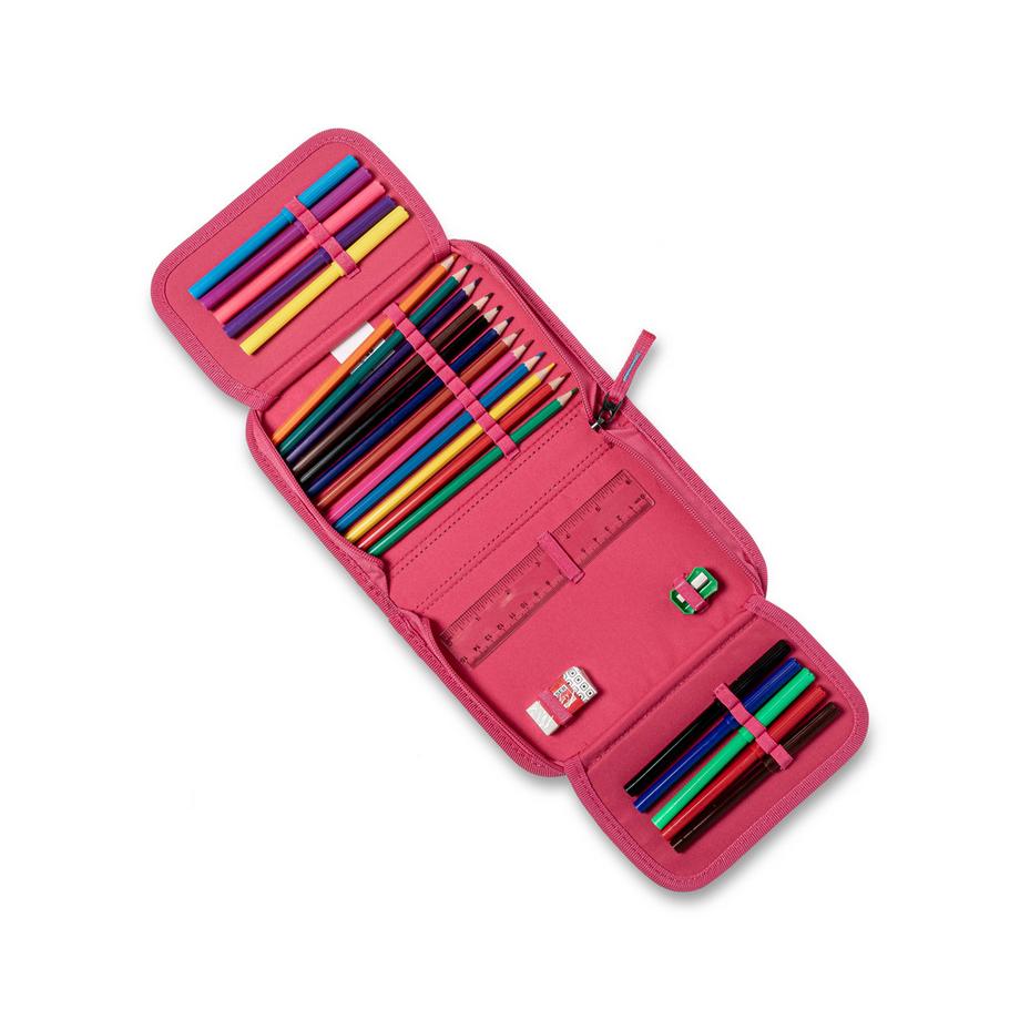 Manor Papeterie Cartable scolaire, 5 pièces Dauphin 