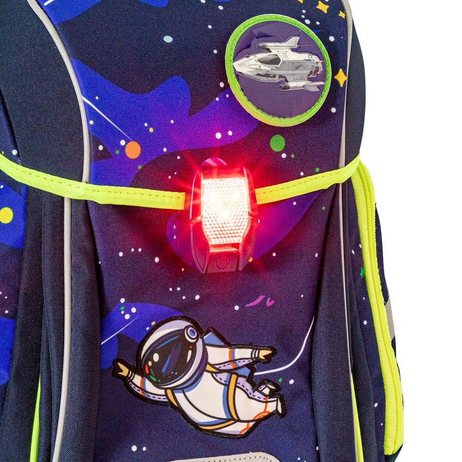 Manor Papeterie Schultornister-Set, 5-teilig Astronaut 