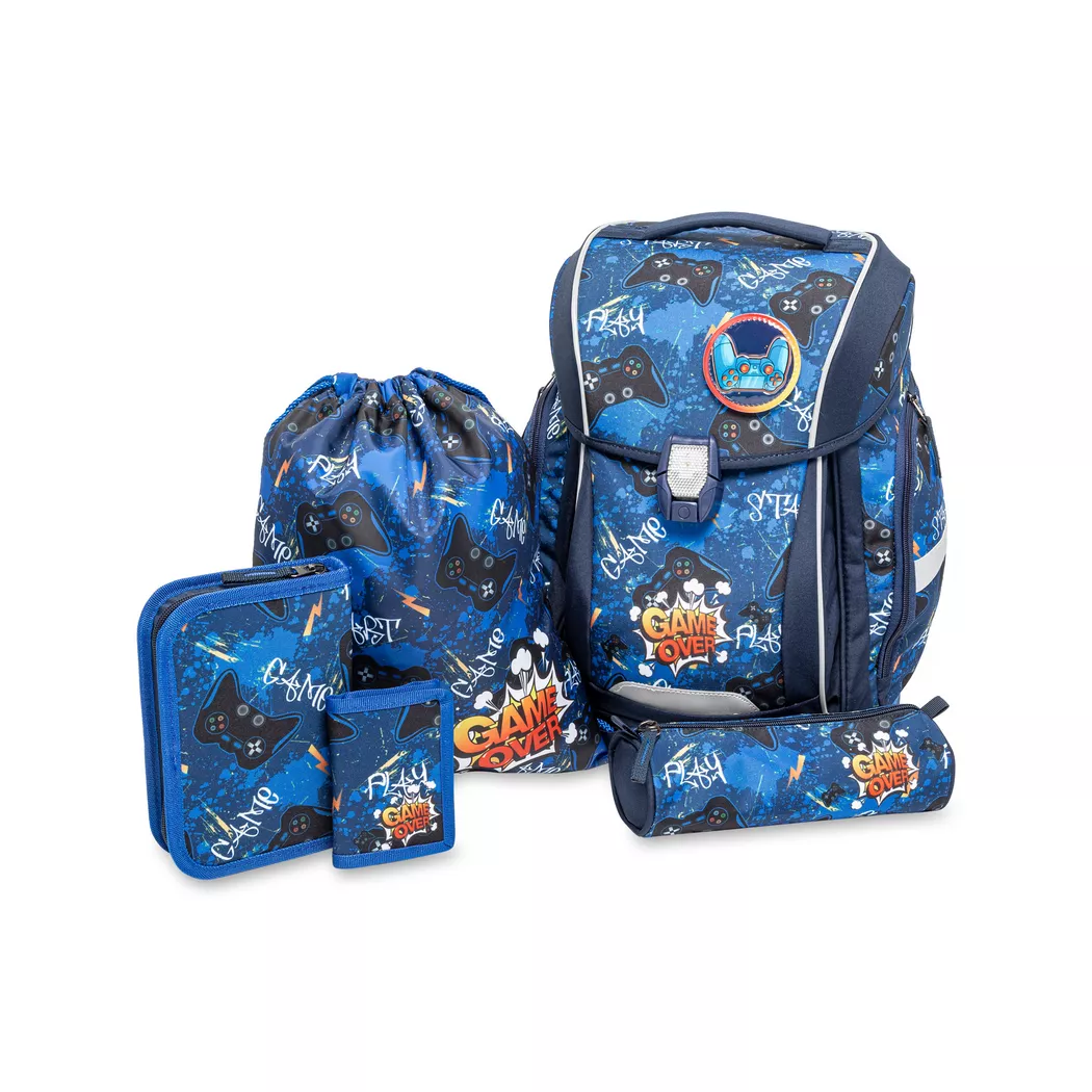Manor Papeterie - Schultornister-Set, 5-teilig, 24 L, Multicolor 2