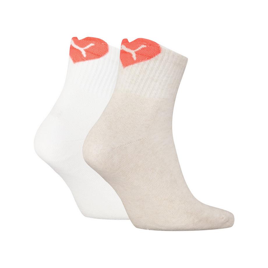 PUMA Heart Logo Short Crew Socken  