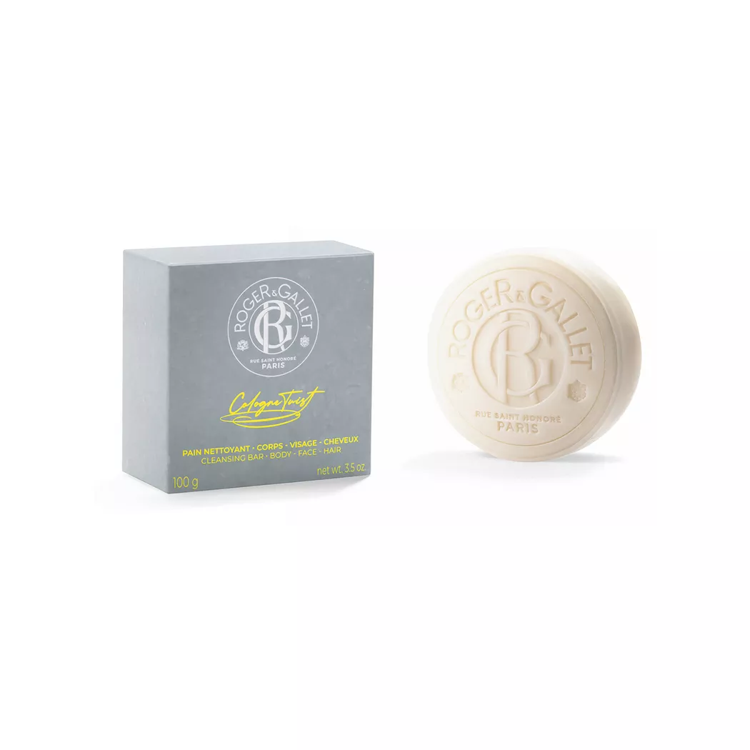 Roger & Gallet Cologne Twist nettoyant solide 3 en 1 100 gr