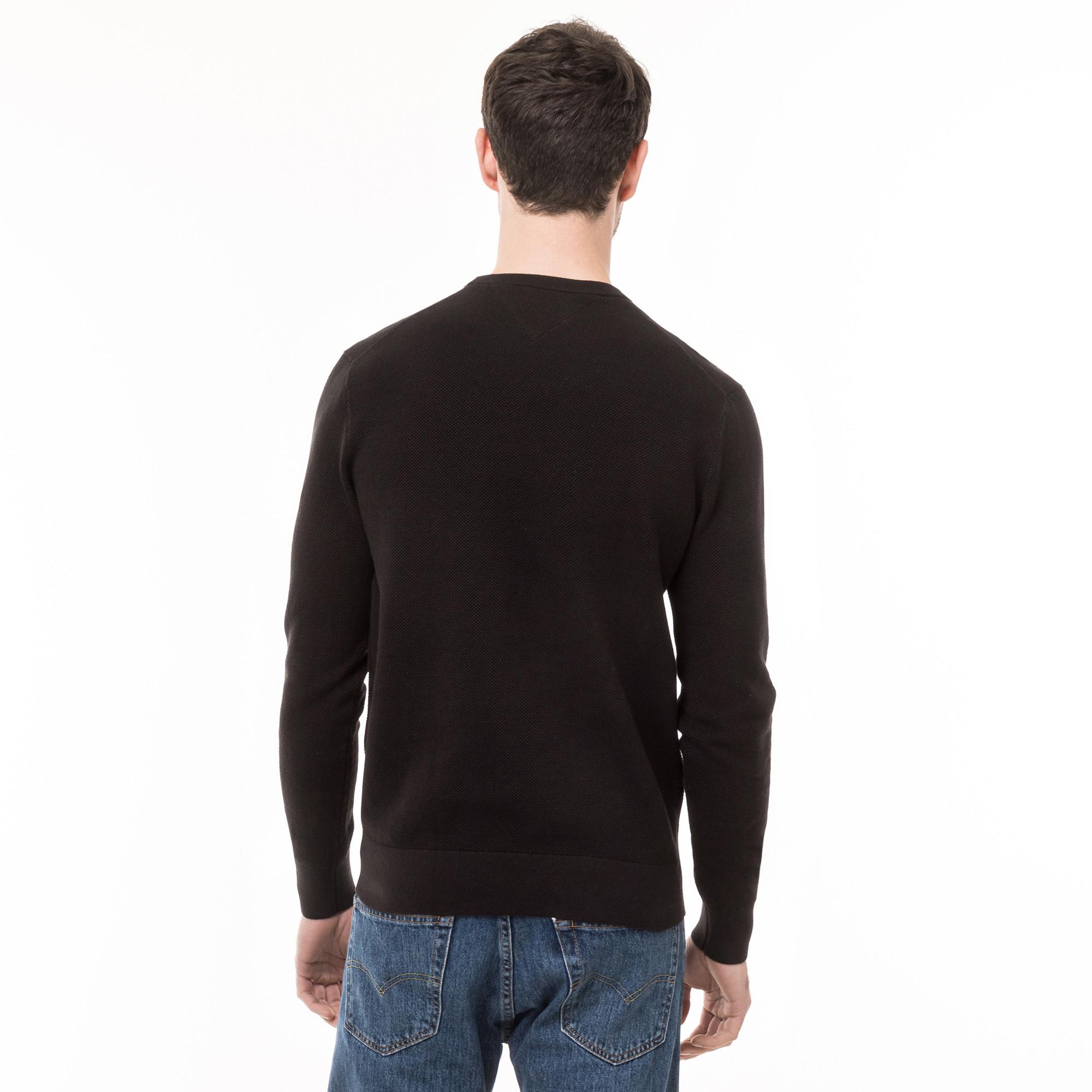 TOMMY HILFIGER Pull Col Rond Maille Fine  