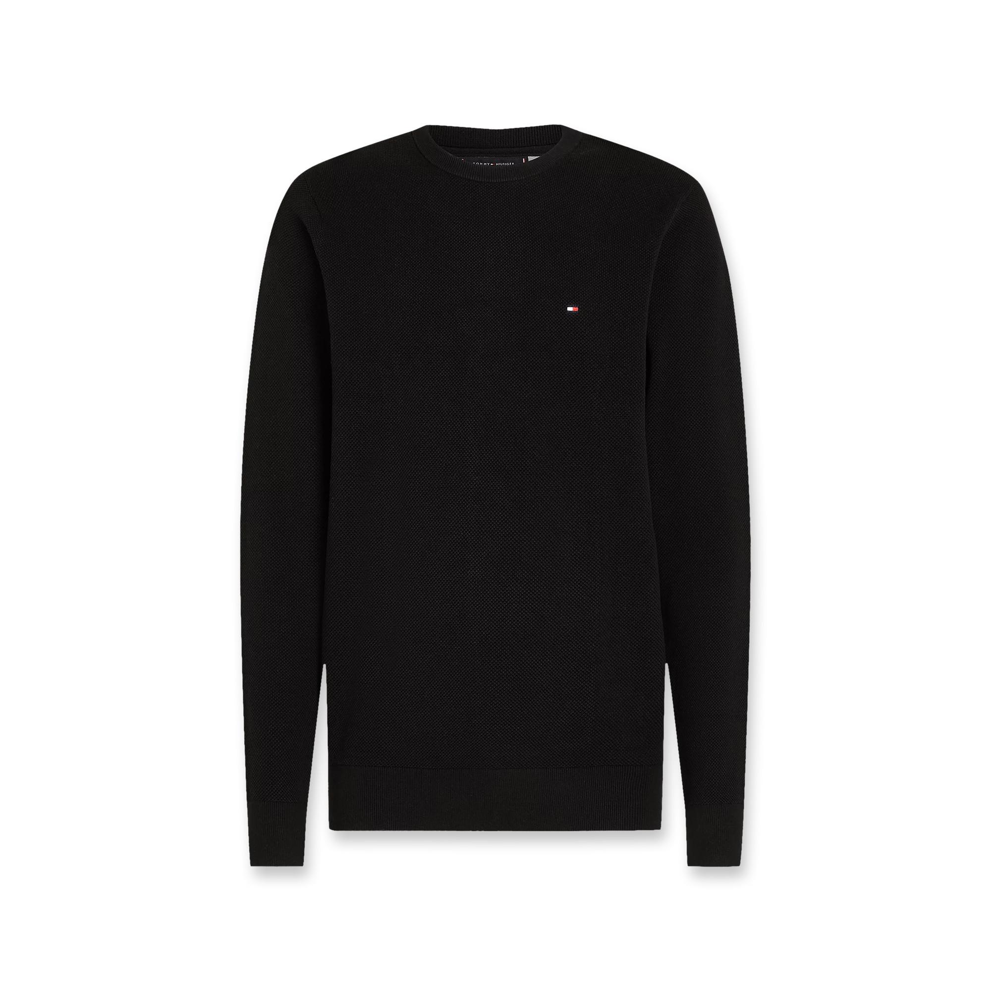 TOMMY HILFIGER Feinstrick Rundhals Pullover  