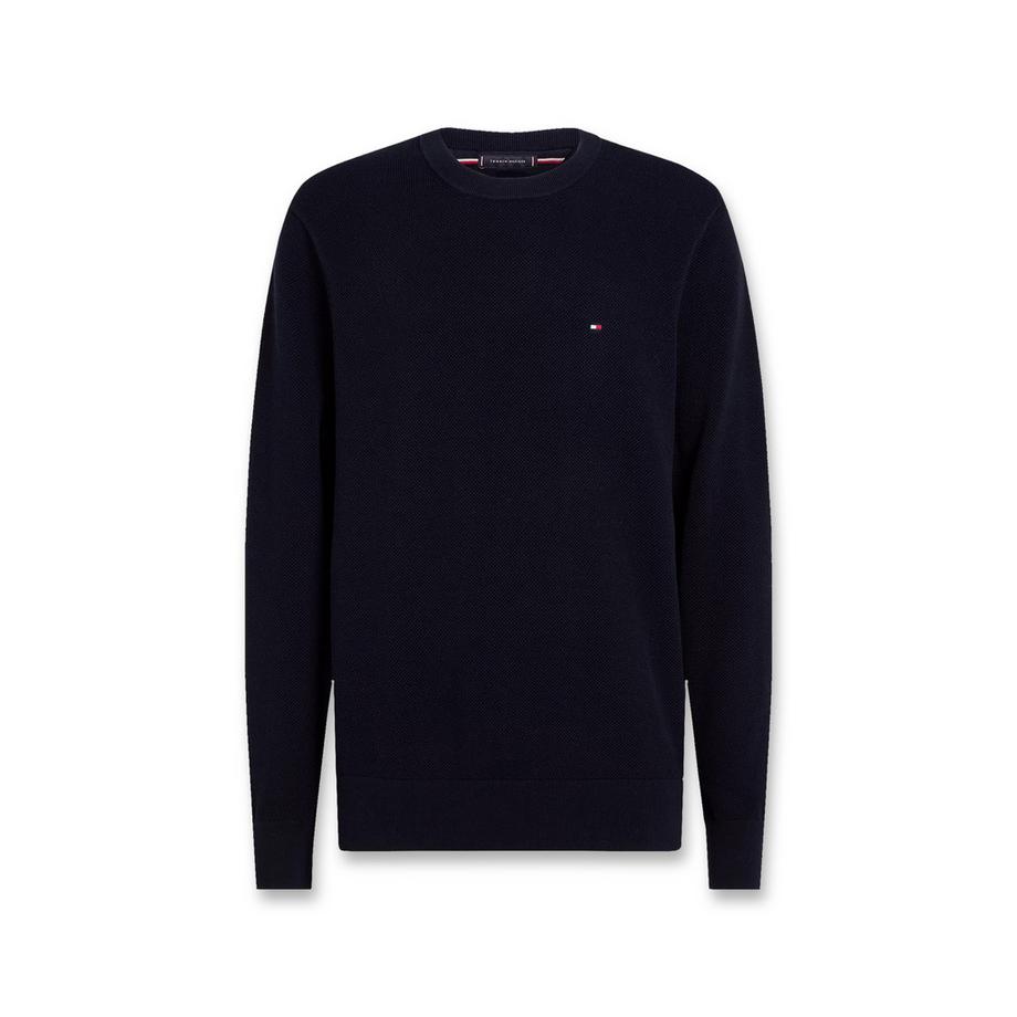 TOMMY HILFIGER Pull Col Rond Maille Fine  