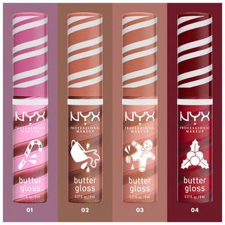 NYX-PROFESSIONAL-MAKEUP Butter Gloss Swirl Lipgloss Holly Berry Swirl Butter Gloss Swirl Lipgloss 