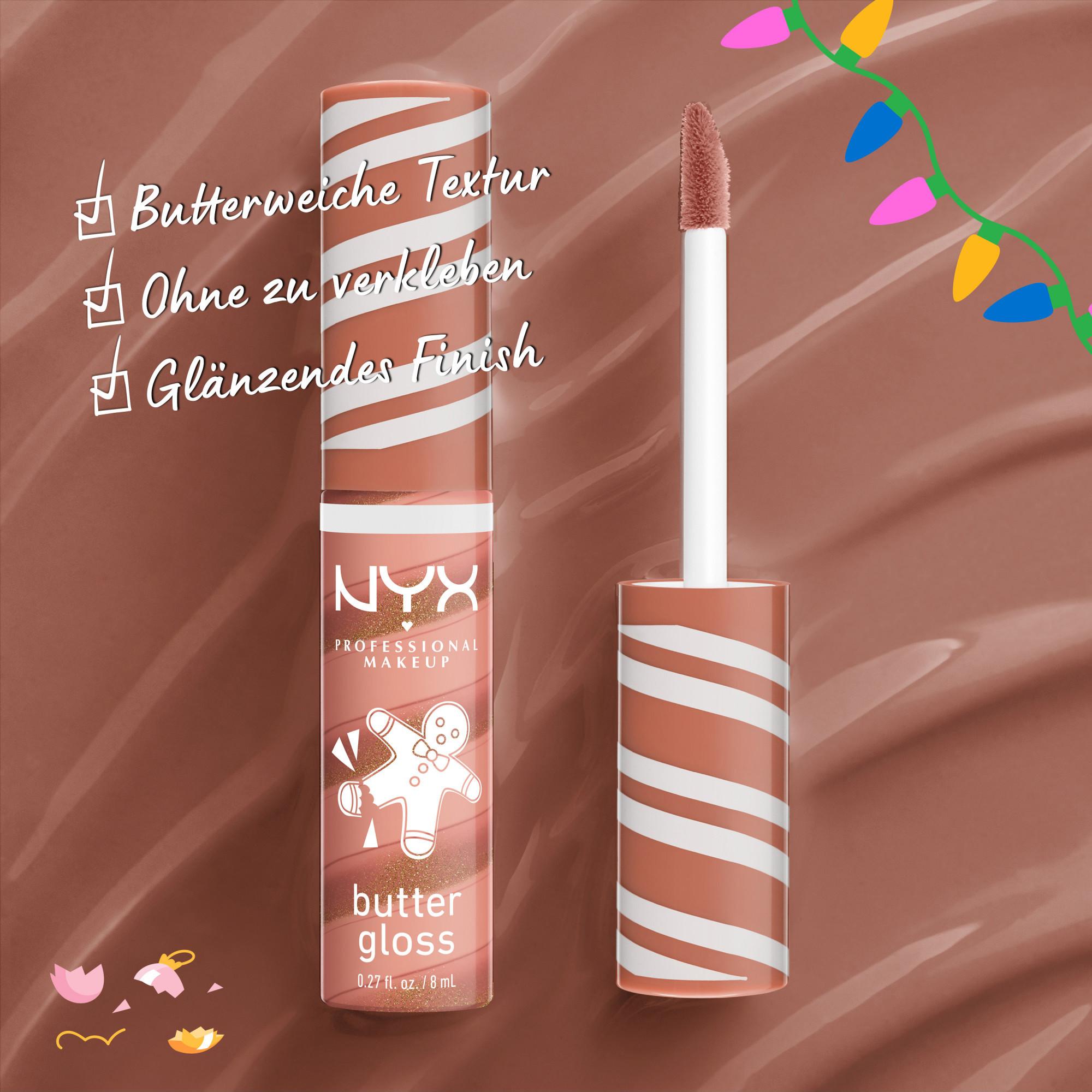 NYX-PROFESSIONAL-MAKEUP Butter Gloss Swirl Lipgloss Holly Berry Swirl Butter Gloss Swirl Lipgloss 