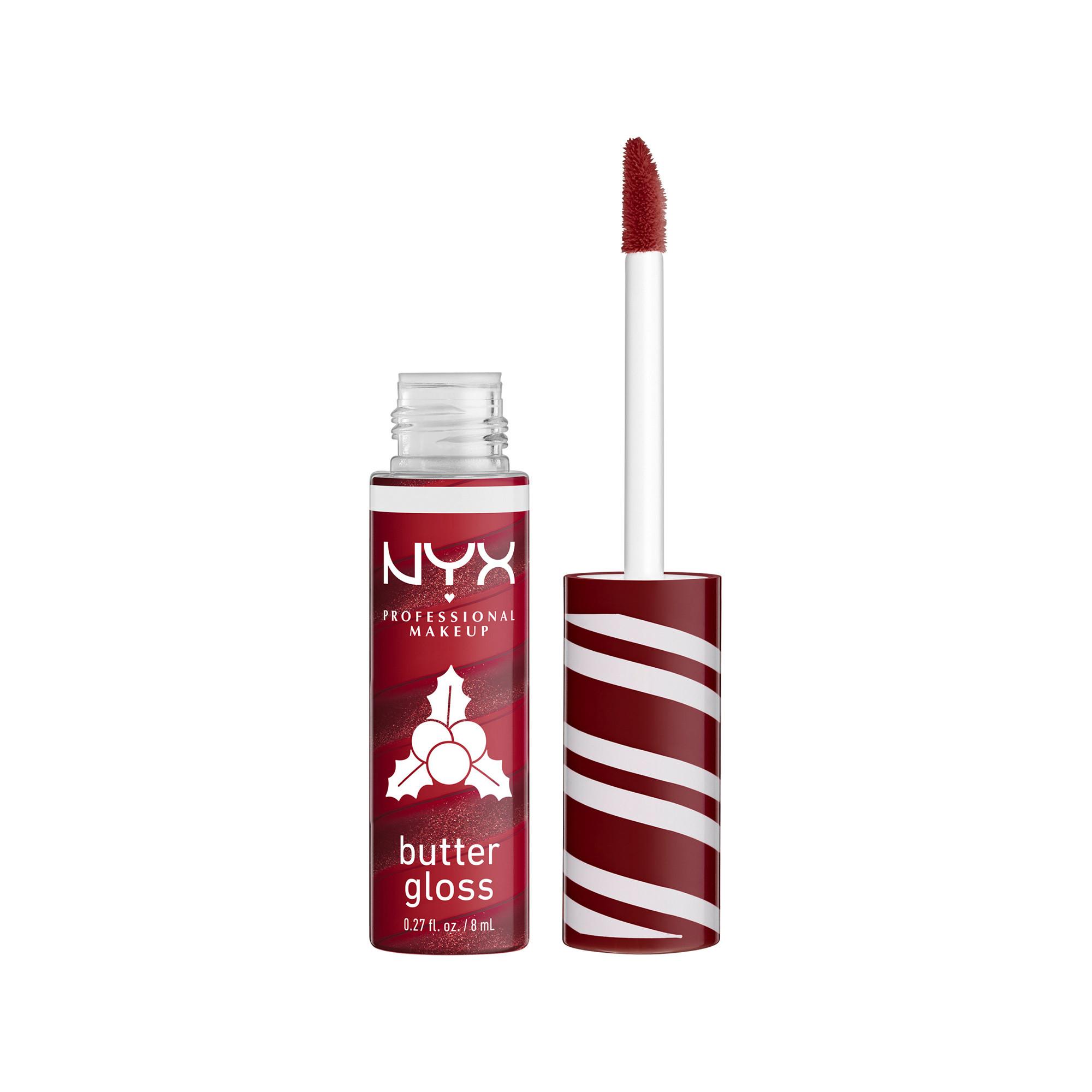 NYX-PROFESSIONAL-MAKEUP Butter Gloss Swirl Lipgloss Holly Berry Swirl Butter Gloss Swirl Lipgloss 