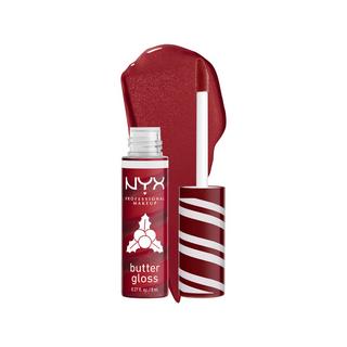 NYX-PROFESSIONAL-MAKEUP Butter Gloss Swirl Lipgloss Holly Berry Swirl Butter Gloss Swirl Lipgloss 