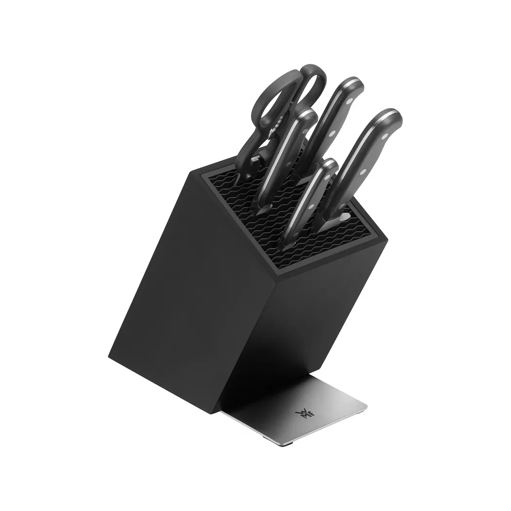 WMF Messerblock 26x14cm FlexTec Schwarz schwarz baby