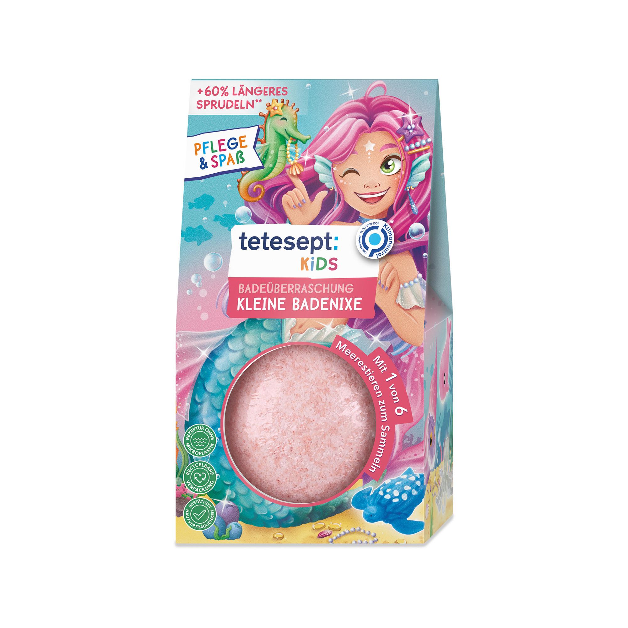 tetesept  Kids Pallina da bagno effervescente Sirena 