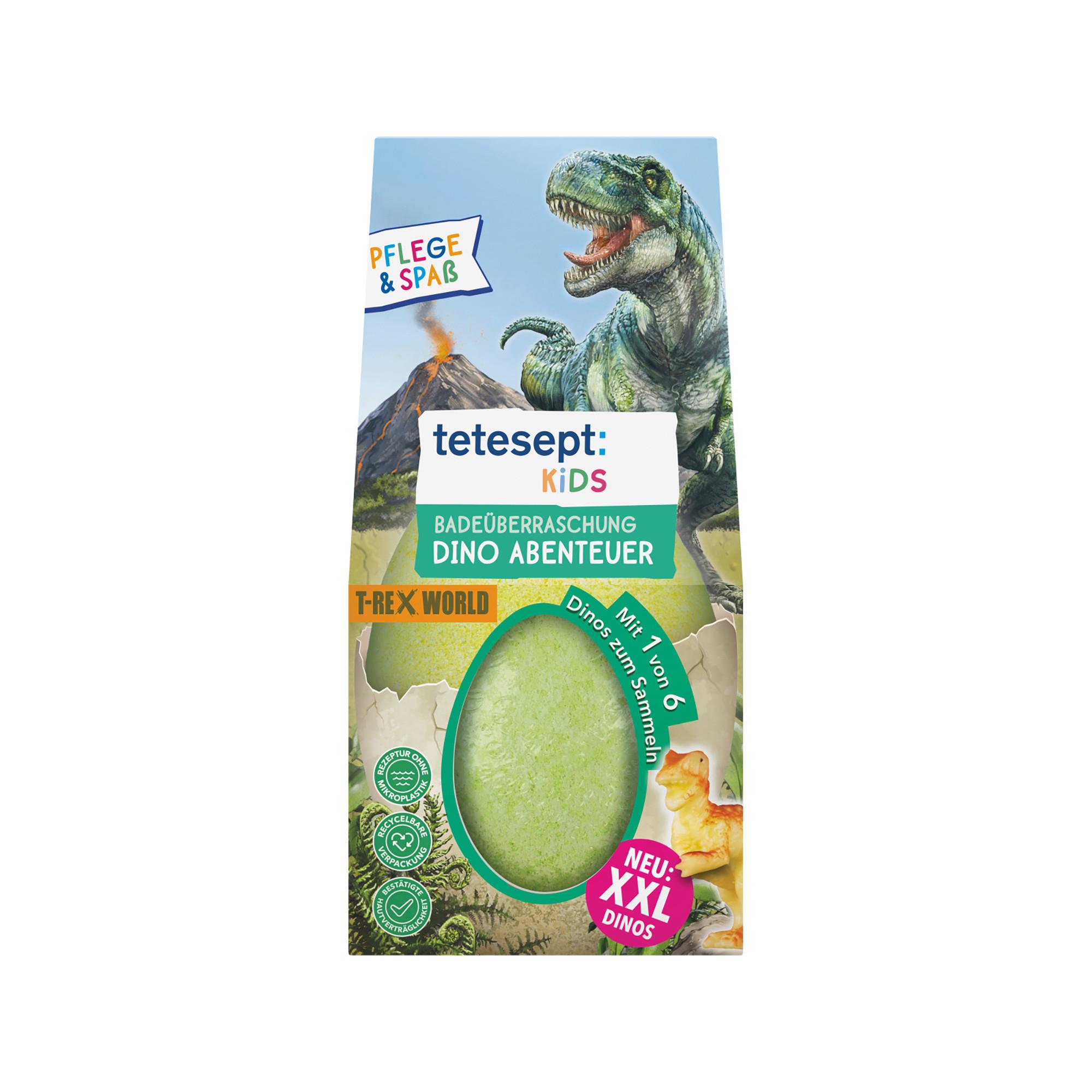 tetesept  Kids surprise pour le bain Aventure avec les dinosaures 