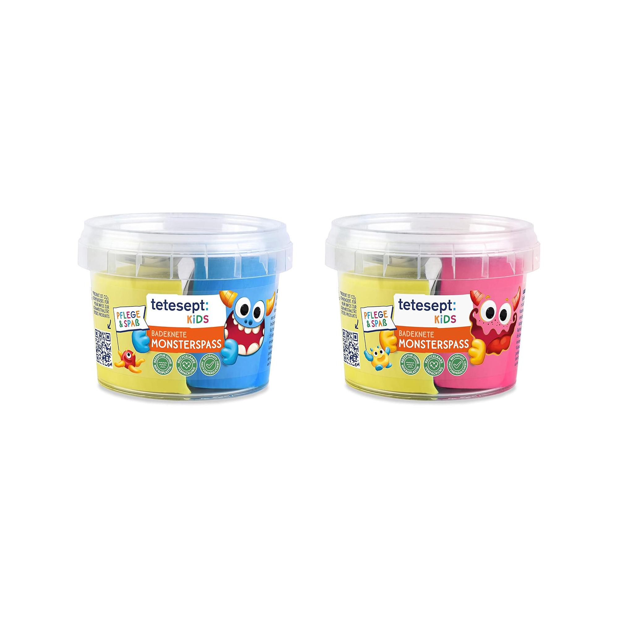 tetesept  Kids Mostriciattolo Plastilina da bagno, modelli assortiti 