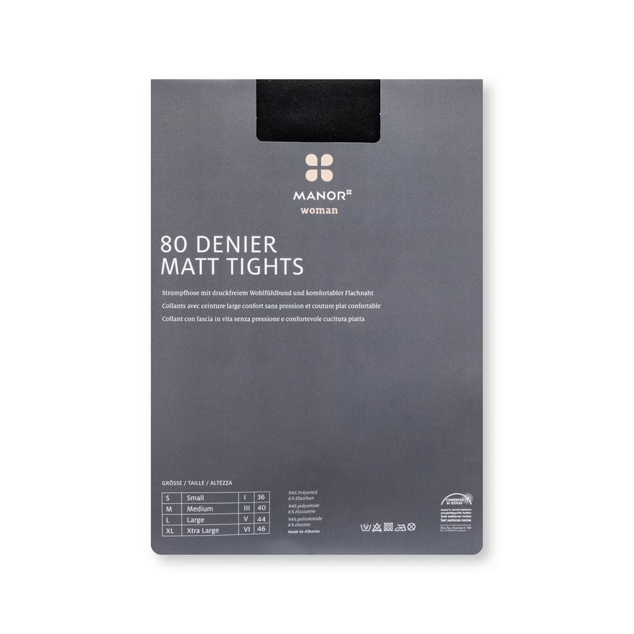 Manor Woman Collant Opaco Opaco 80 DEN  