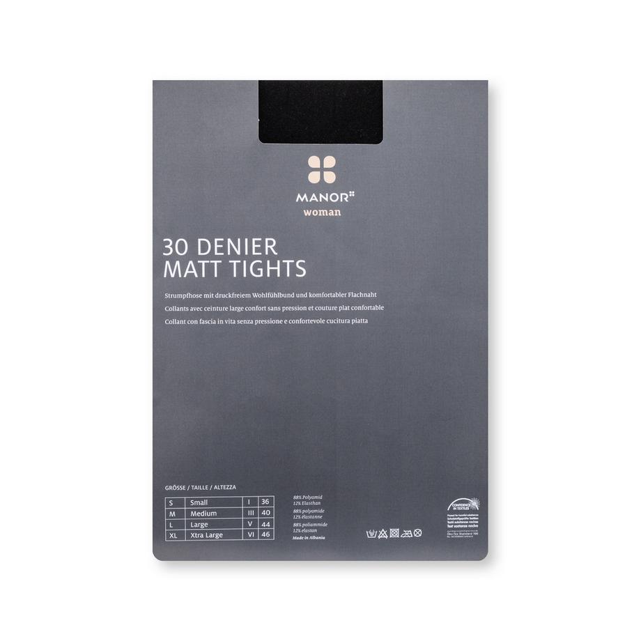 Manor Woman 30 DEN Matte Strumpfhosen  