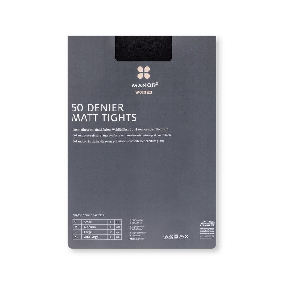 Manor Woman Collant mat 50 DEN  