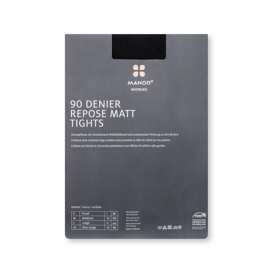 Manor Woman Collant Mat 90 DEN  