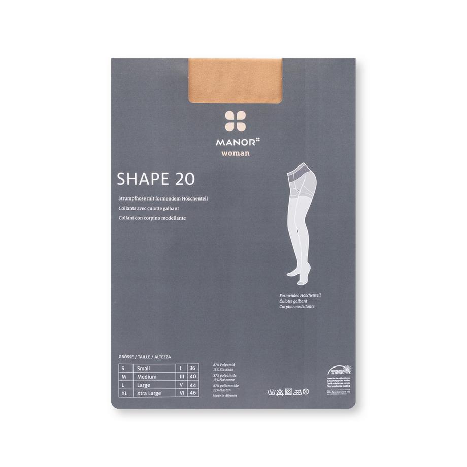 Manor Woman Collant SHAPE20 Modellante  