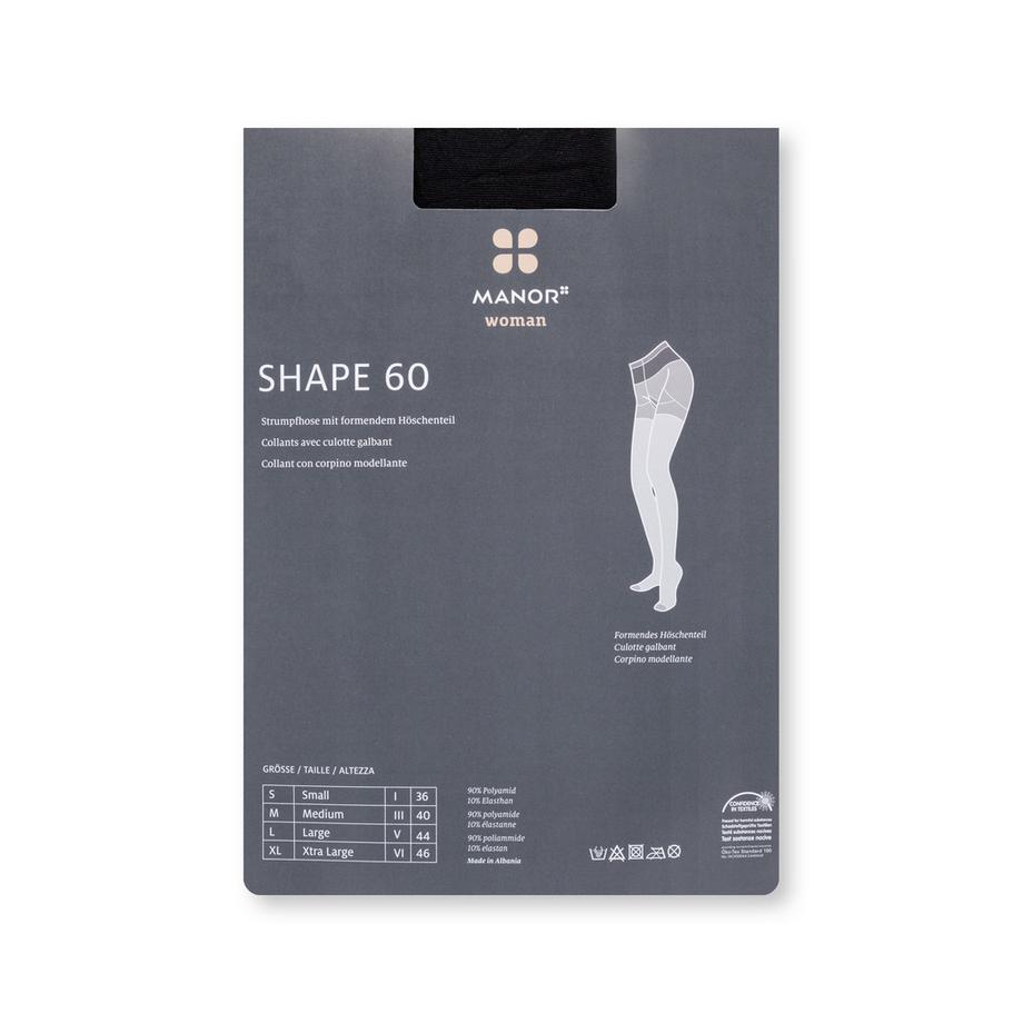 Manor Woman Collant Opaque Shape 60  
