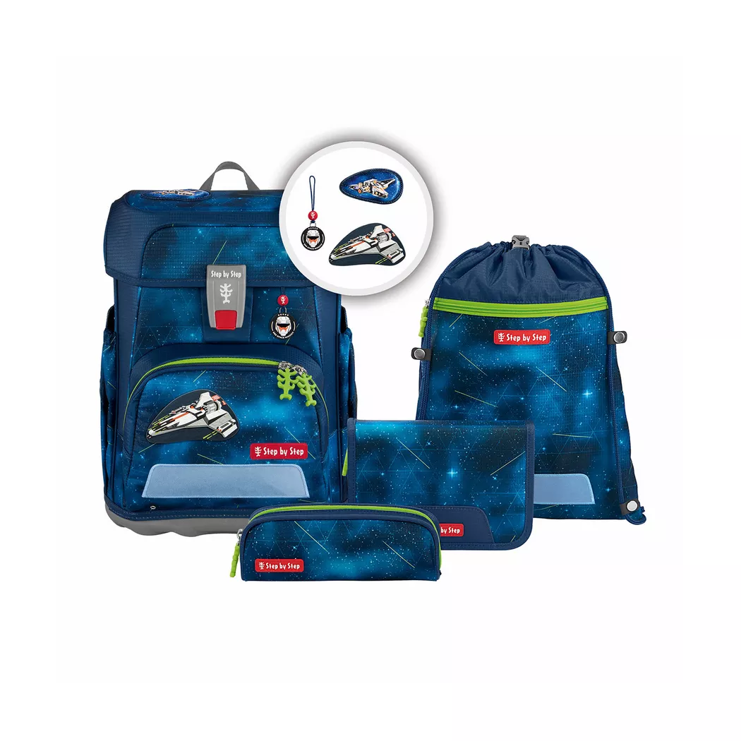 STEP BY STEP Schultaschen Set 5tlg CLOUD Dino Torex baby 2