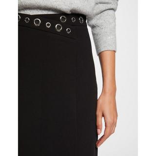 MORGAN Mini Jupe Portefeuille avec Œillets  