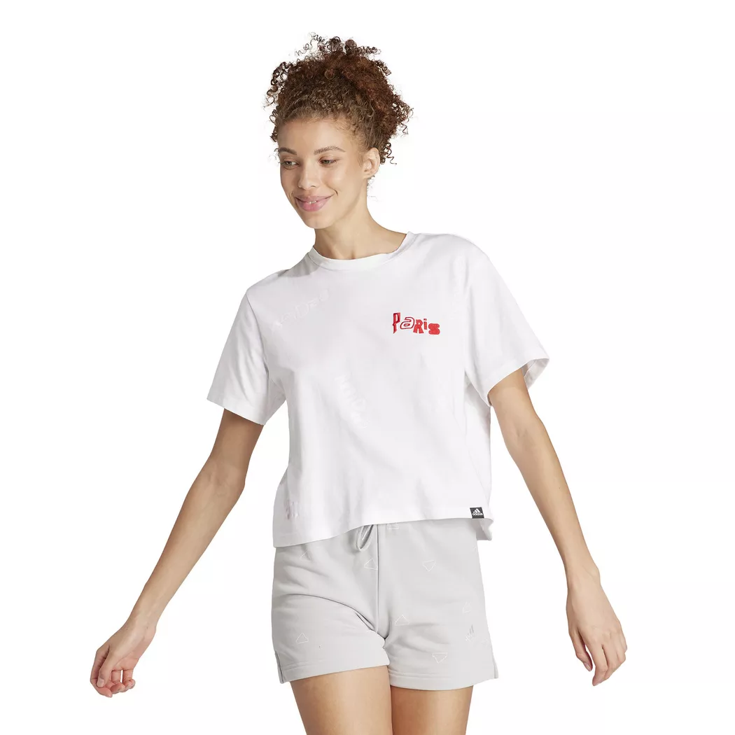 Adidas - T-Shirt, Par Gt1, XL, Weiss