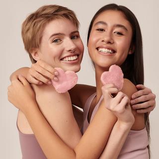 GLOV Glov Heart Shape Reusable Pads Wiederverwendbare Kosmetikpads in Herzform 