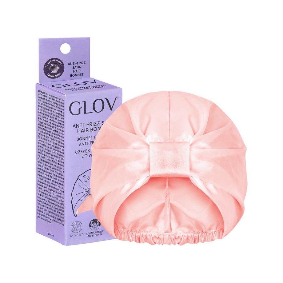 GLOV Glov Satin Hair Bonnet Pink Cuffia In Raso Anti-crespo 